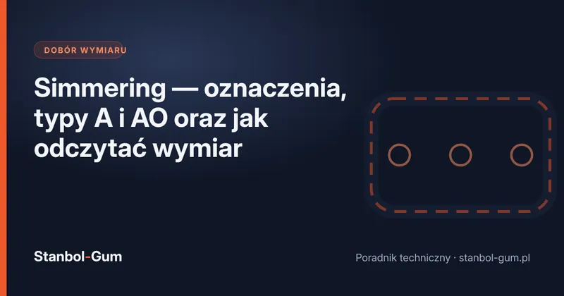 Simmering — oznaczenia, typy A i AO oraz jak odczytać wymiar