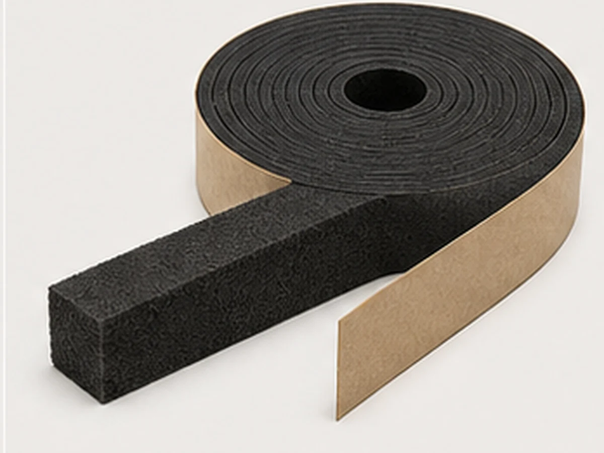 USZCZELKA MIKROPOROWATA 25 K mm x 15 mm SAMOPRZYLEPNA EPDM